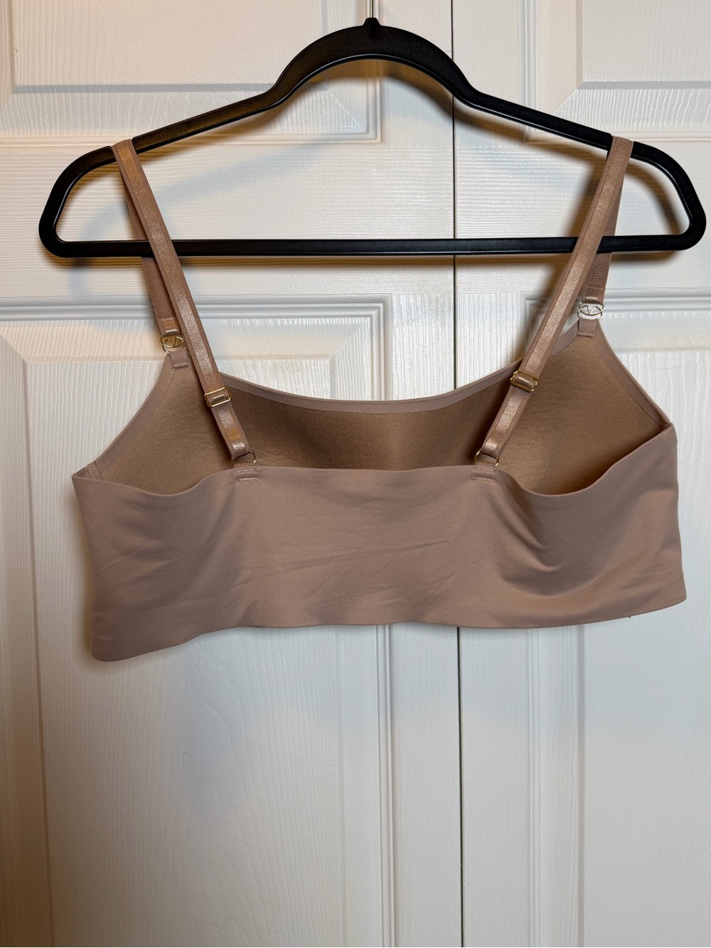 Victoria’s Secret Nude Wireless Lined Bralette XL Seamless Comfort Bra - Picture 3 of 8